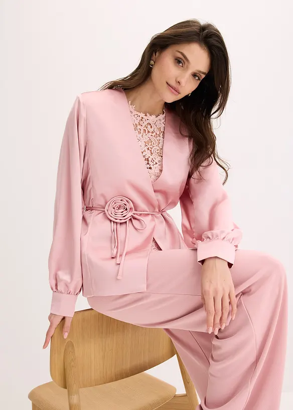 Kavaj med kl&auml;dsamt sk&auml;rp, bonprix