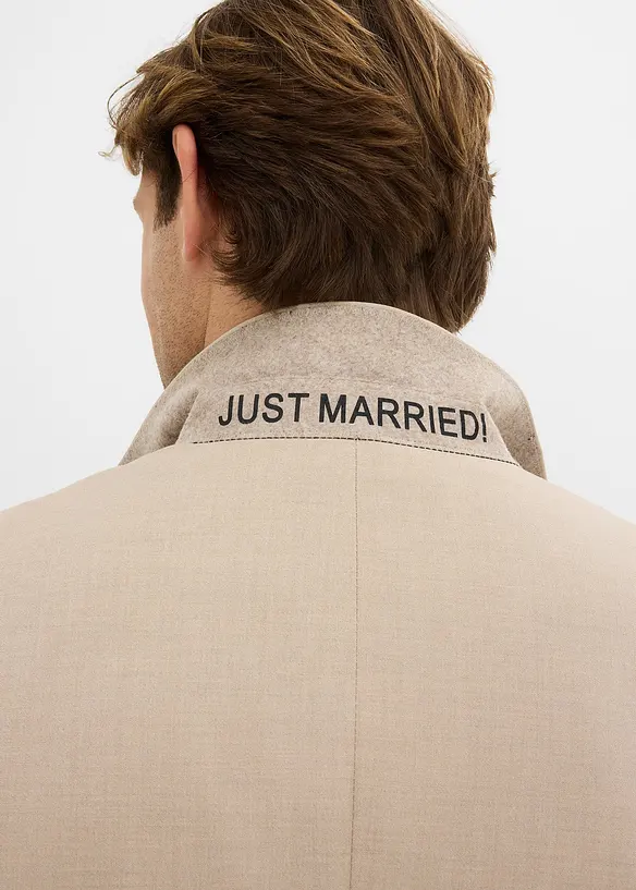 Kostym (4 delar) med v&auml;st och slips, normal passform, bonprix