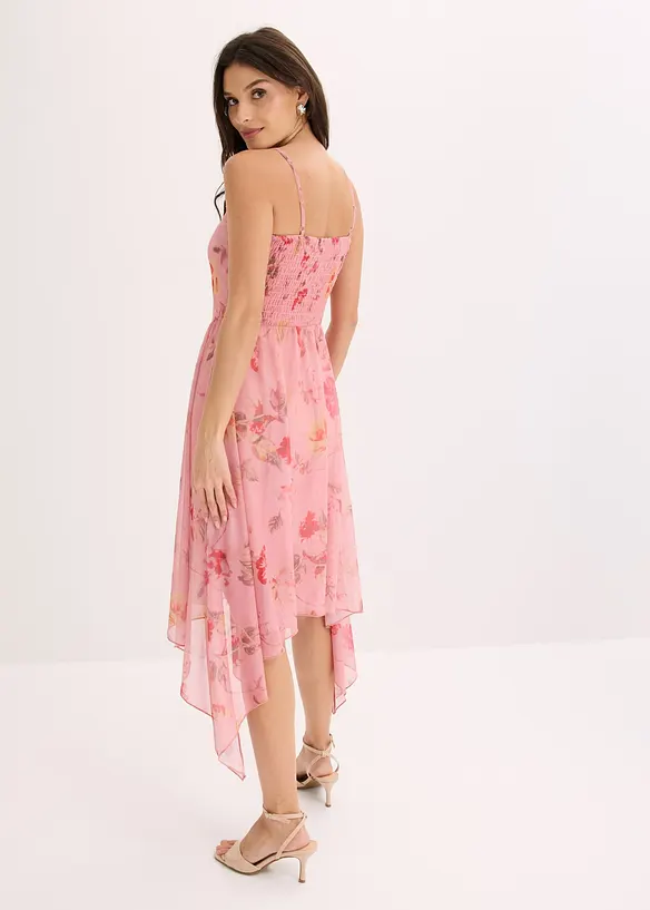 Jerseykl&auml;nning i skir mesh, bonprix