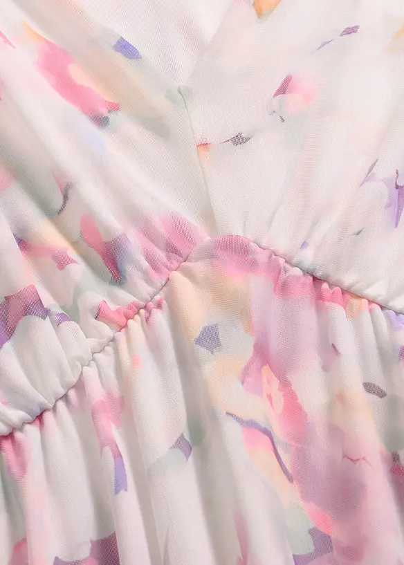 Jerseykl&auml;nning i skir mesh, bonprix