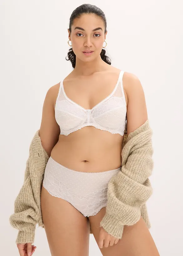 Minimizer-BH med elegant spets, bonprix