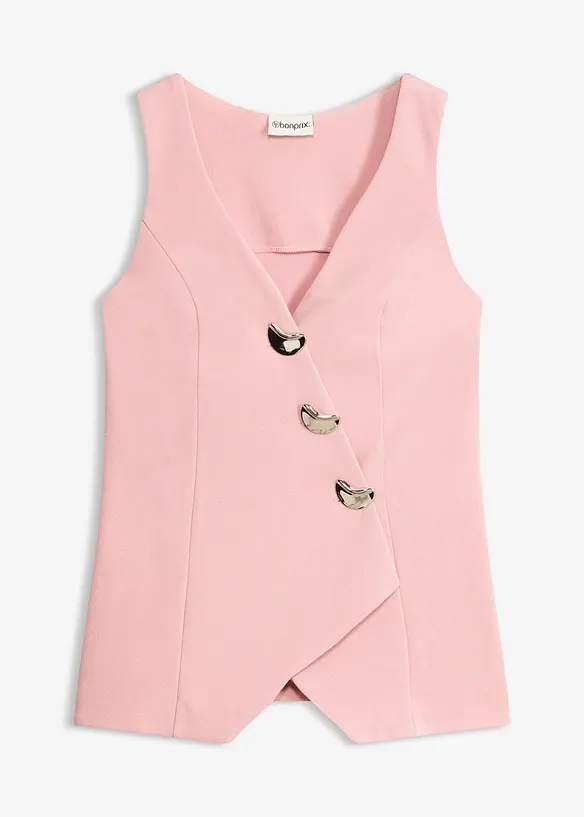 Kavajv&auml;st med dekorativa knappar, bonprix