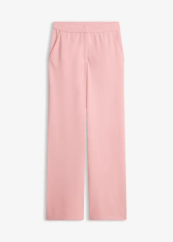 Byxa i vid modell med veck, bonprix