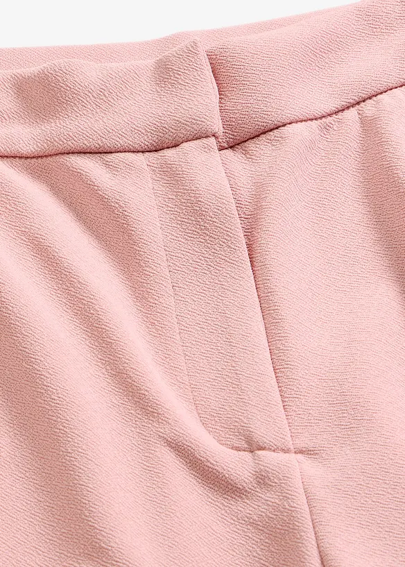 Byxa i vid modell med veck, bonprix