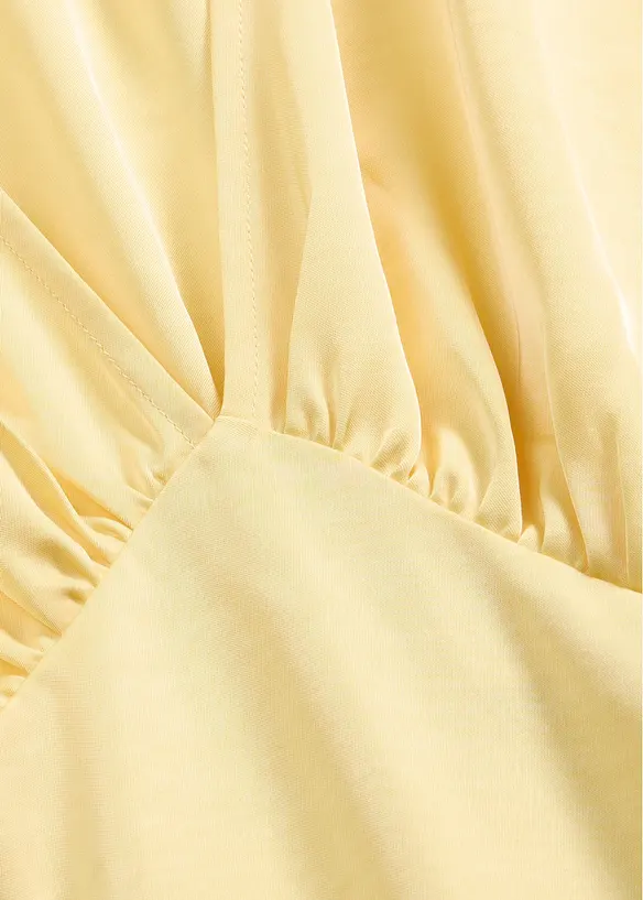 Maxikl&auml;nning i glansig satin, bonprix