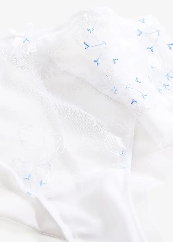 Braziliantrosa med diskret broderi, bonprix