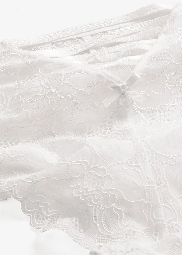 Hipstertrosa med fin spets, bonprix