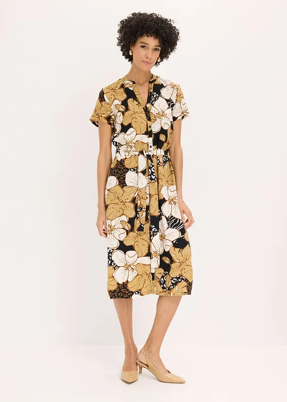 Viskoskl&auml;nning med knytsk&auml;rp, bonprix