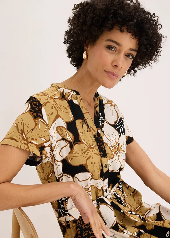 Viskoskl&auml;nning med knytsk&auml;rp, bonprix