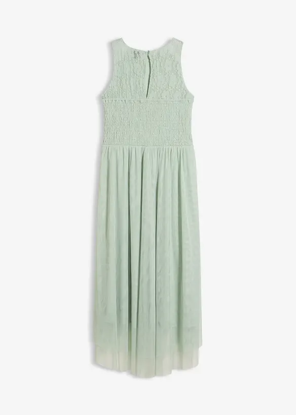 Spetskl&auml;nning som &auml;r l&auml;ngre bak &auml;n fram, bonprix