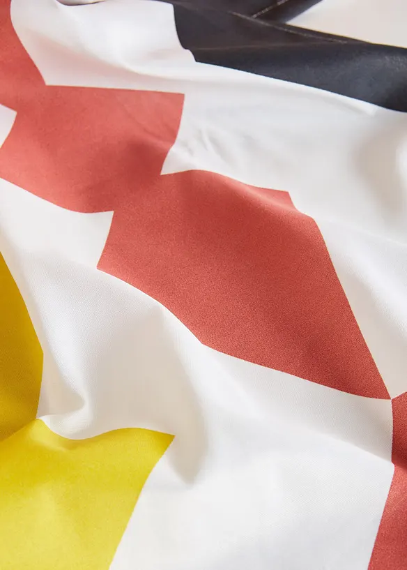 Gardin i &aring;tervunnen polyester (1-pack), bonprix