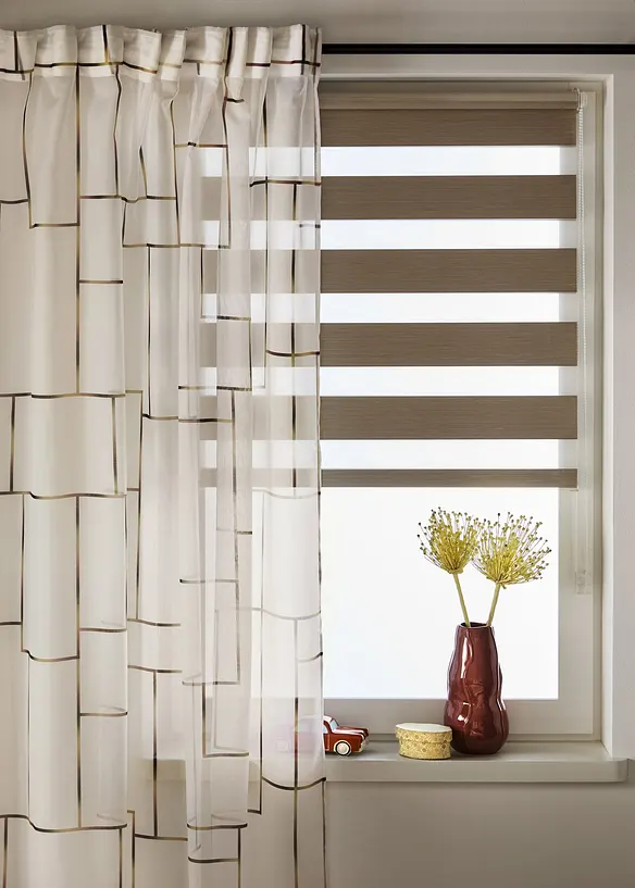 M&ouml;nstrad gardin (1-pack), bonprix