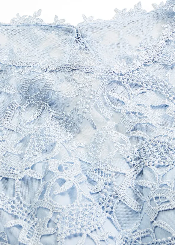 L&aring;ng aftonkl&auml;nning med spets, bonprix