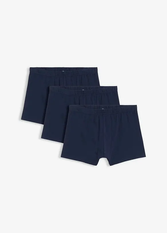 Boxershorts med bomull (3-pack), bonprix