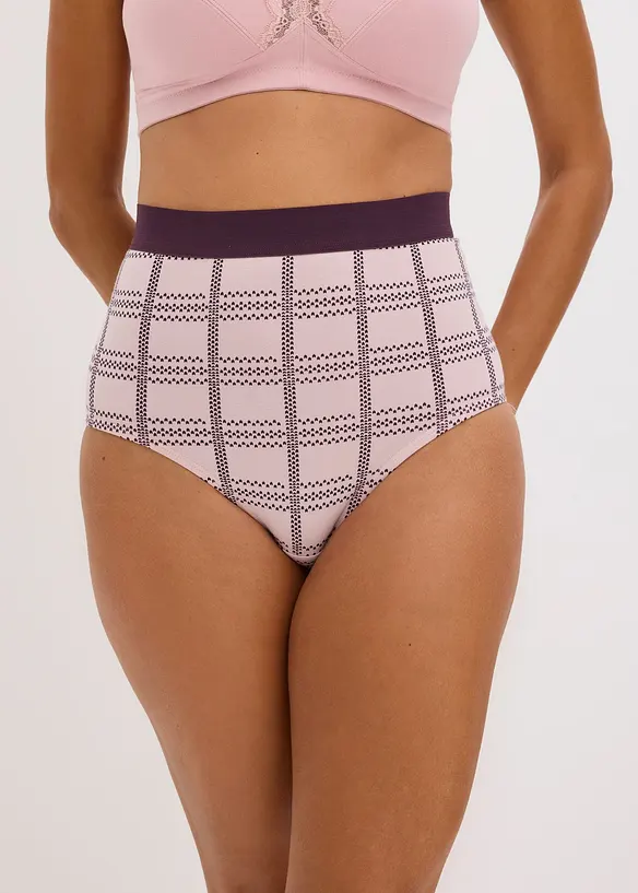 Midjetrosa med ekologisk bomull (4-pack), bonprix