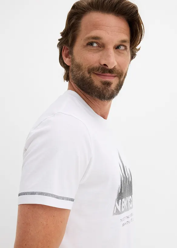 T-shirt i ekologisk bomull, bonprix