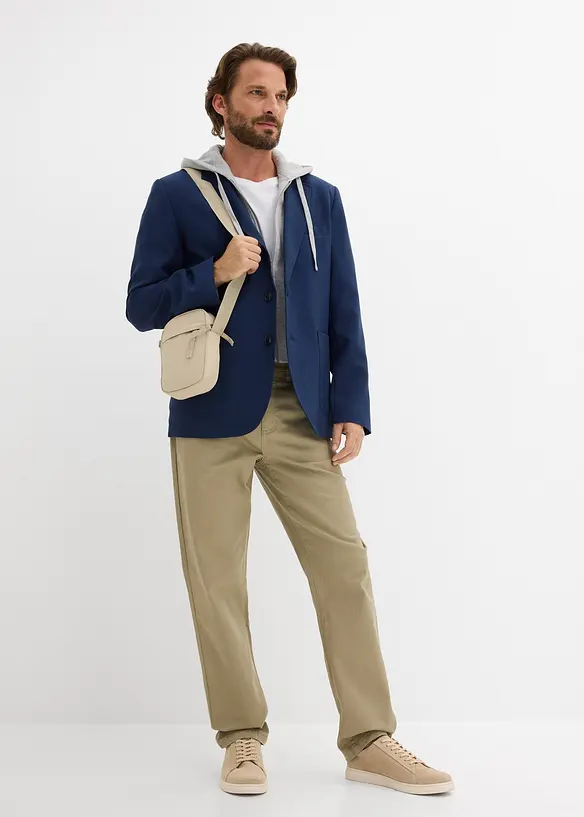 Kavaj med avtagbar huvinf&auml;llning, bonprix