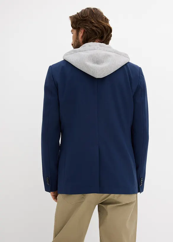 Kavaj med avtagbar huvinf&auml;llning, bonprix