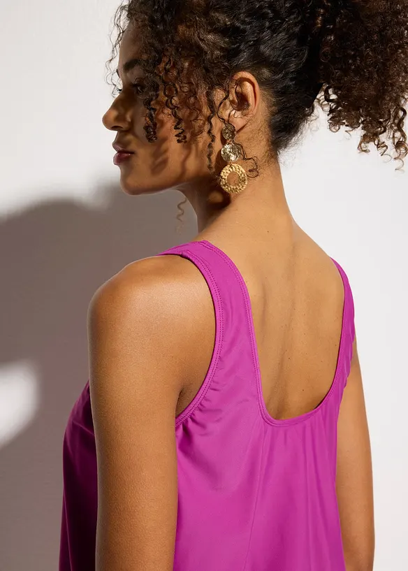 Ballongformad tankini&ouml;verdel i oversizemodell, bonprix