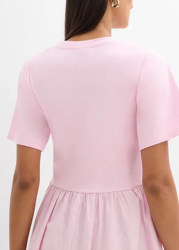 Mellanl&aring;ng kl&auml;nning i ren bomull, bonprix