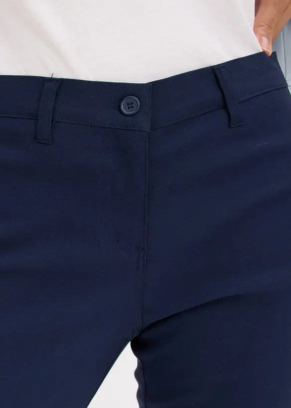 Stretchbyxa i bootcutmodell, bonprix