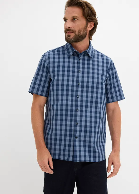 Kort&auml;rmad skjorta i ren bomull, bonprix