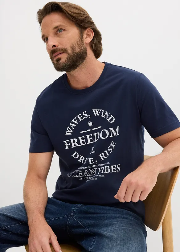 T-shirt i bomull, bonprix