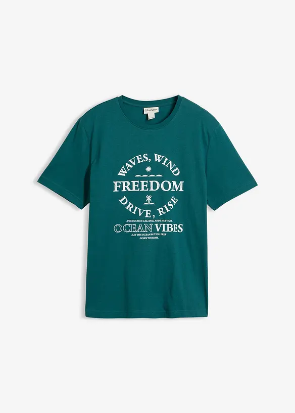T-shirt i ekologisk bomull, bonprix
