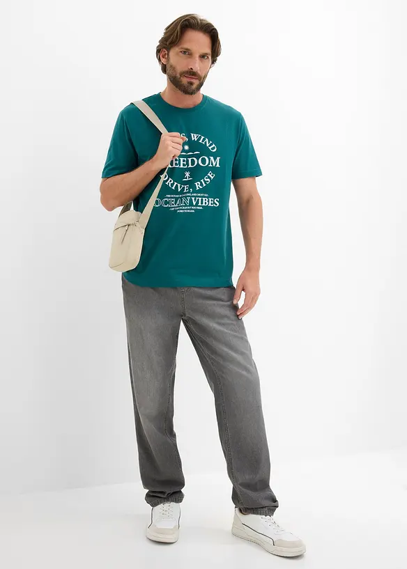 T-shirt i ekologisk bomull, bonprix