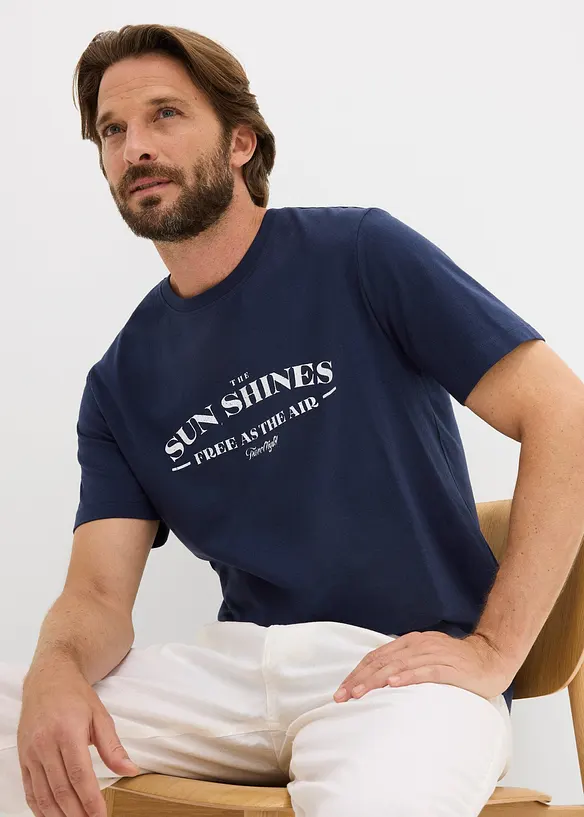 T-shirt i ekologisk bomull, bonprix