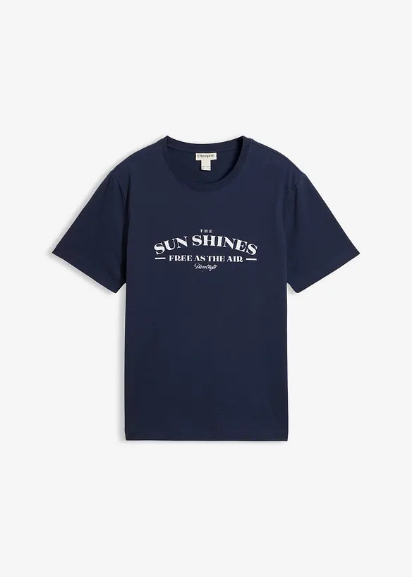 T-shirt i ekologisk bomull, bonprix