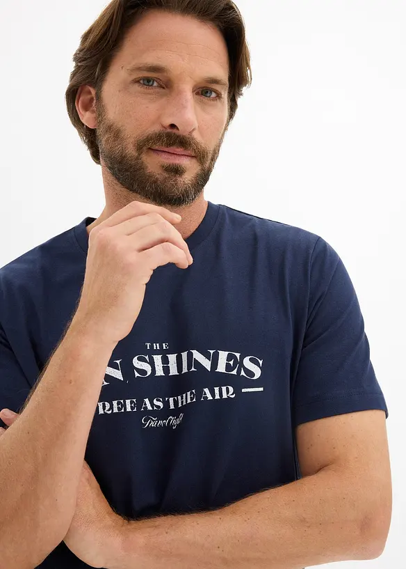 T-shirt i ekologisk bomull, bonprix