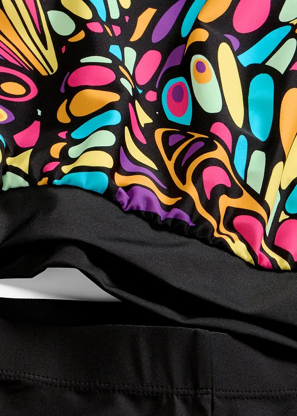 Oversizetankini med cykelbyxa (2 delar), bonprix