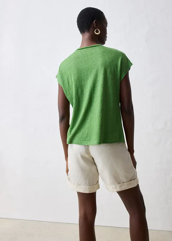 Topp i rent linne, bonprix