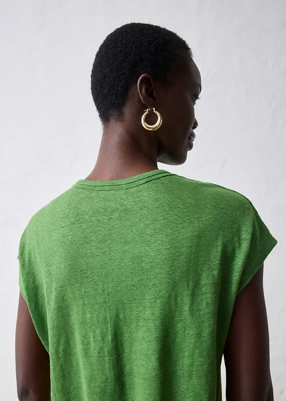 Topp i rent linne, bonprix