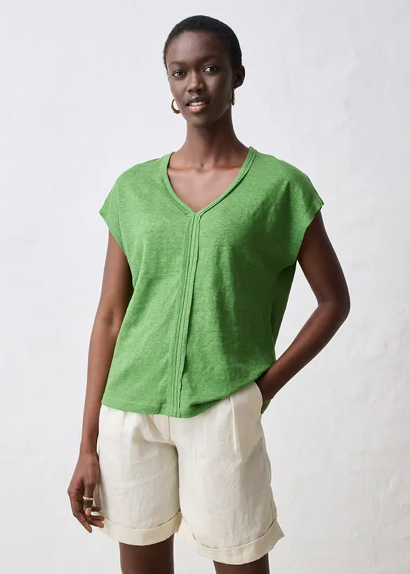 Topp i rent linne, bonprix