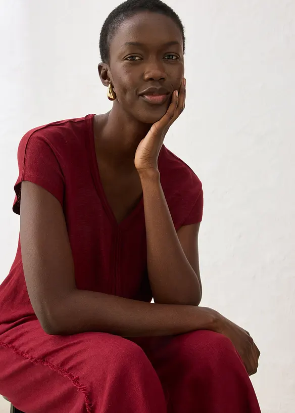 Topp i rent linne, bonprix