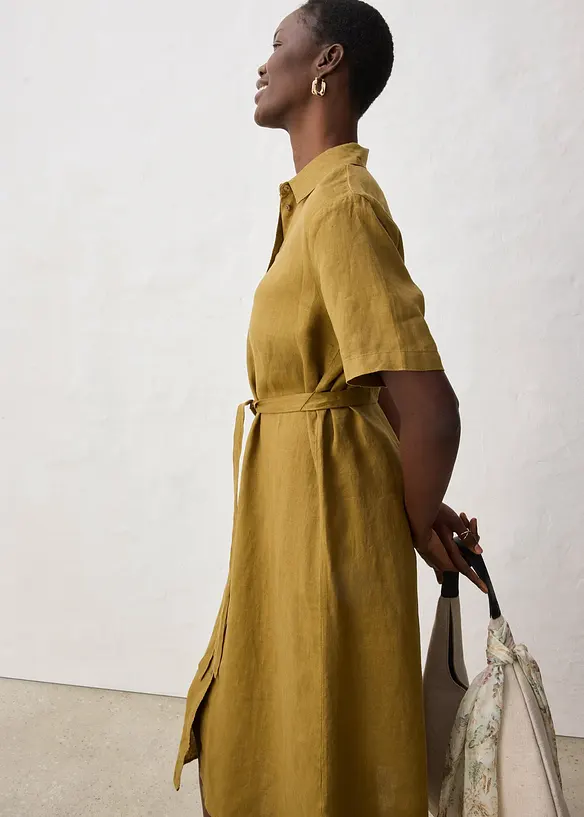 Bluskl&auml;nning i linne, bonprix