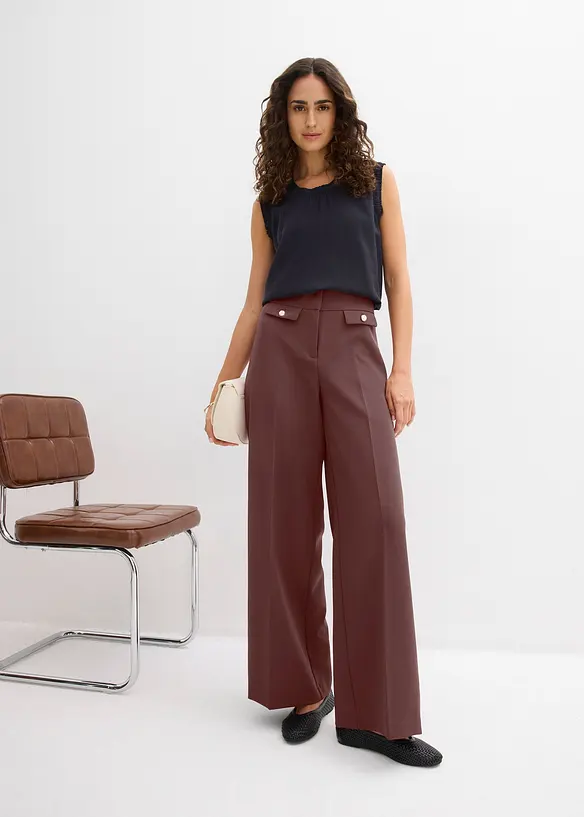 Bluslinne i viskosmix, bonprix