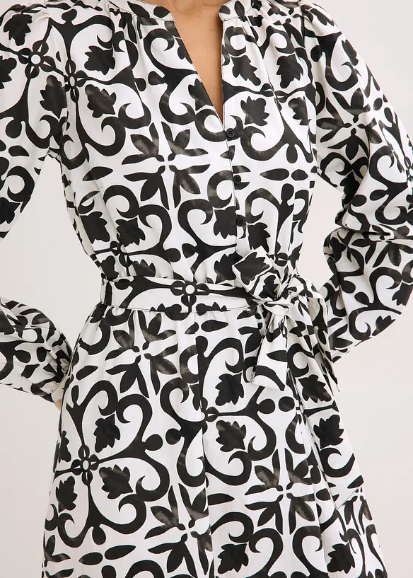 M&ouml;nstrad kl&auml;nning, bonprix