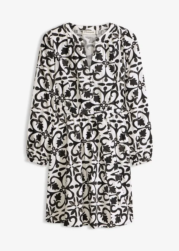 M&ouml;nstrad kl&auml;nning, bonprix