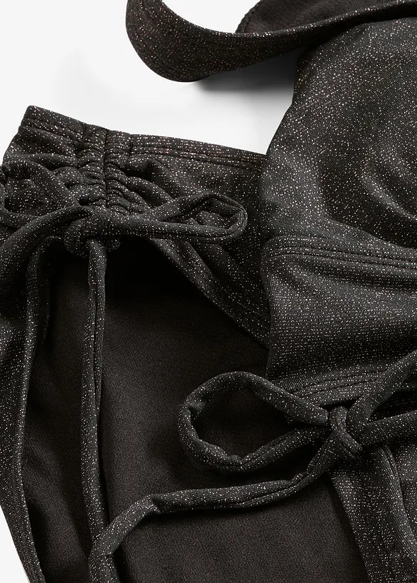 Bikini i glittrigt material (2 delar), bonprix