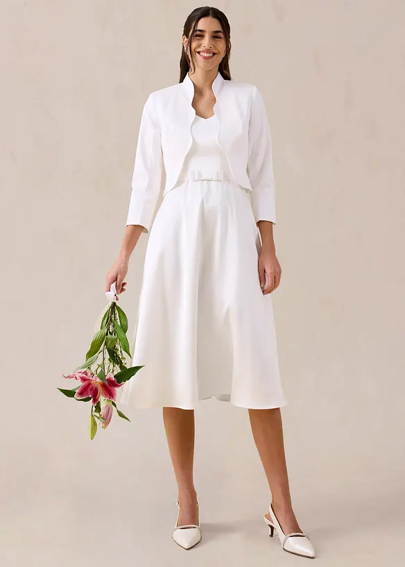 Bolero i fintr&aring;dig bomull, bonprix