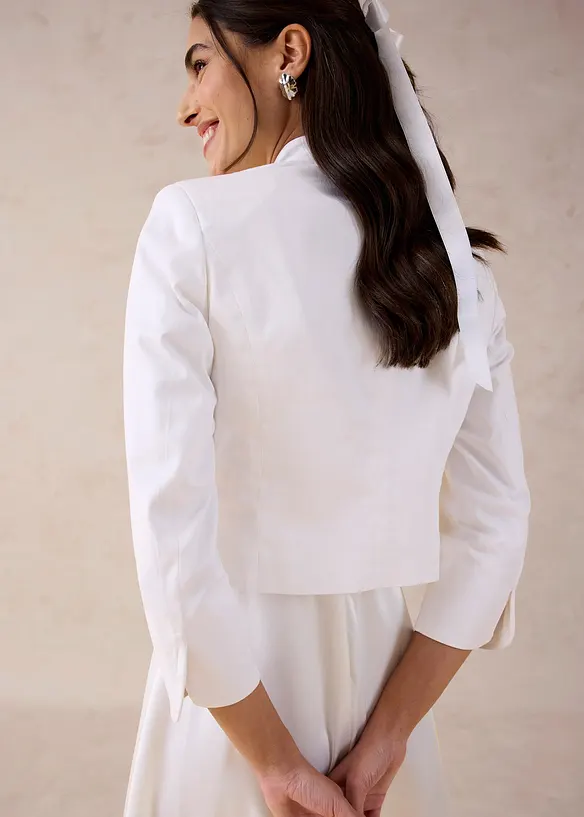 Bolero i fintr&aring;dig bomull, bonprix