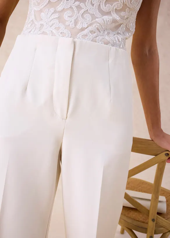 Byxa i vid modell, bonprix