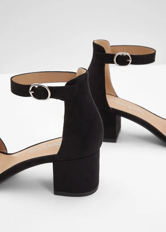 Sandalett med blockklack, bonprix