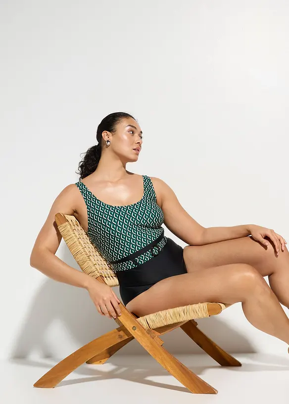 Baddr&auml;kt med medelh&ouml;g formande effekt, med sk&auml;rp, bonprix