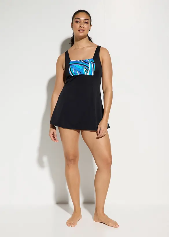 Baddr&auml;ktskl&auml;nning med l&auml;tt formande effekt och ben, bonprix