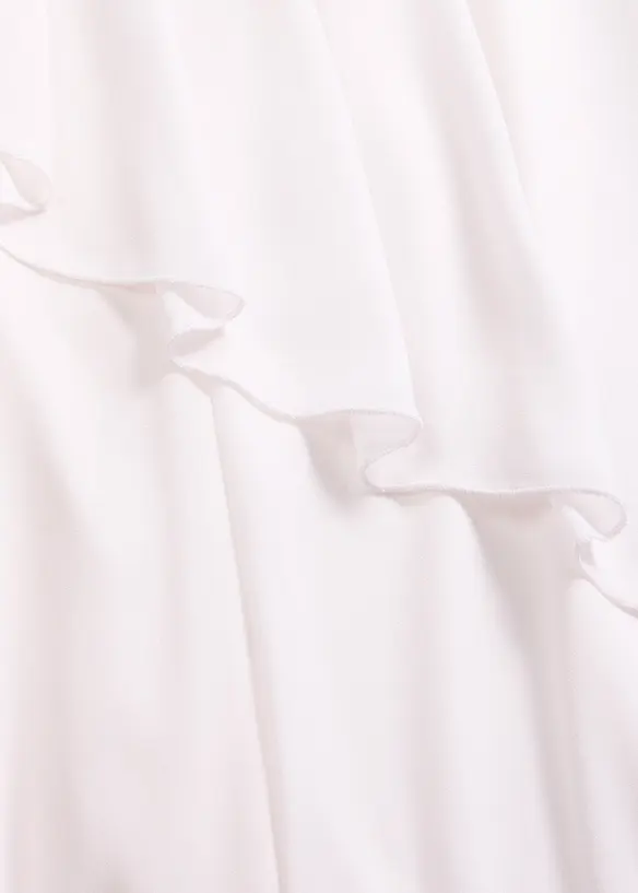 Jumpsuit i fintr&aring;dig chiffong, bonprix