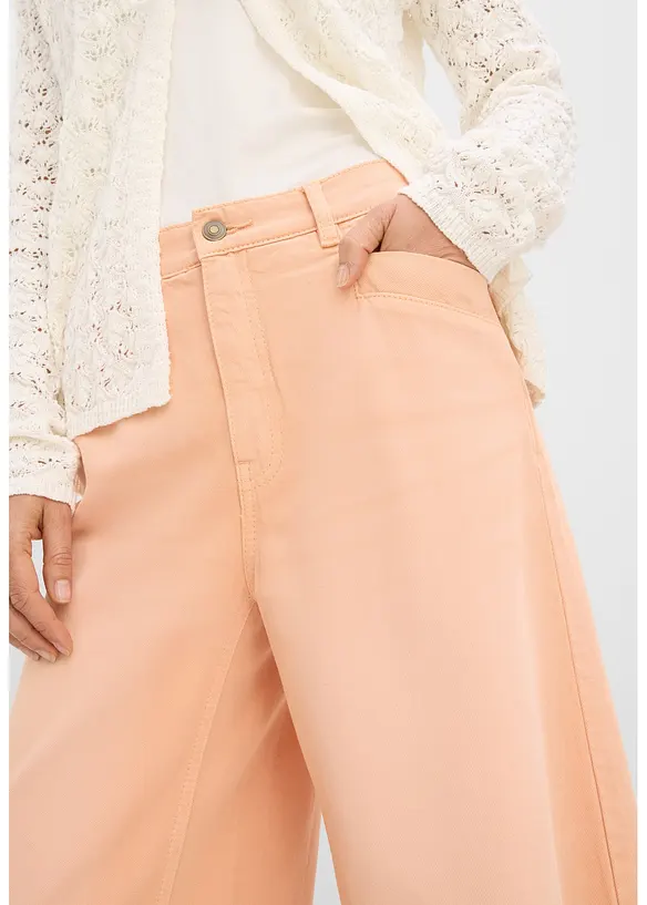 Wide Leg Jeans, High Waist, bonprix